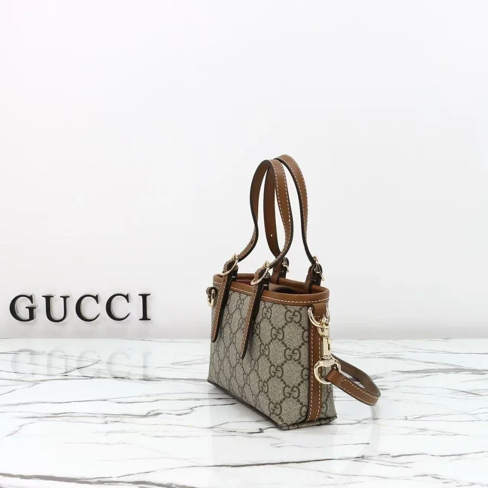 GUCCI MINI GG SUPREME TOTE BAG